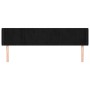 Kopfteil aus schwarzem Samt, 183 x 16 x 78/88 cm von vidaXL, Kopf- und Fußteile - Ref: Foro24-3119068, Preis: 79,97 €, Rabatt: %