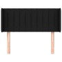 Kopfteil aus schwarzem Stoff, 103 x 16 x 78/88 cm von vidaXL, Kopf- und Fußteile - Ref: Foro24-3118998, Preis: 39,78 €, Rabat...