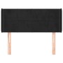Kopfteil aus schwarzem Samt, 83 x 16 x 78/88 cm von vidaXL, Kopf- und Fußteile - Ref: Foro24-3118800, Preis: 46,03 €, Rabatt: %