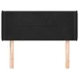 Kopfteil aus schwarzem Samt, 83 x 16 x 78/88 cm von vidaXL, Kopf- und Fußteile - Ref: Foro24-3118800, Preis: 45,33 €, Rabatt: %