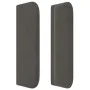 Dark gray velvet headboard 203x16x78/88 cm by vidaXL, Headboards and footboards - Ref: Foro24-3119073, Price: 75,21 €, Discou...