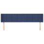 Kopfteil aus blauem Stoff, 203 x 16 x 78/88 cm von vidaXL, Kopf- und Fußteile - Ref: Foro24-3118796, Preis: 68,66 €, Rabatt: %