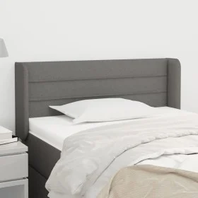 Kopfteil aus dunkelgrauem Stoff, 103 x 16 x 78/88 cm von vidaXL, Kopf- und Fußteile - Ref: Foro24-3118899, Preis: 49,53 €, Ra...