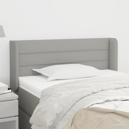 Kopfteil aus hellgrauem Stoff, 93 x 16 x 78/88 cm von vidaXL, Kopf- und Fußteile - Ref: Foro24-3118890, Preis: 51,09 €, Rabat...