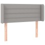 Kopfteil aus hellgrauem Stoff, 103 x 16 x 78/88 cm von vidaXL, Kopf- und Fußteile - Ref: Foro24-3118898, Preis: 42,35 €, Raba...