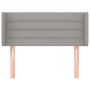 Kopfteil aus hellgrauem Stoff, 103 x 16 x 78/88 cm von vidaXL, Kopf- und Fußteile - Ref: Foro24-3118898, Preis: 42,35 €, Raba...