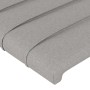Kopfteil aus hellgrauem Stoff, 103 x 16 x 78/88 cm von vidaXL, Kopf- und Fußteile - Ref: Foro24-3118898, Preis: 42,35 €, Raba...