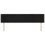 Cabecero de terciopelo negro 183x16x78/88 cm de vidaXL, Cabeceros y pies de cama - Ref: Foro24-3118830, Precio: 79,90 €, Desc...