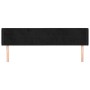 Kopfteil aus schwarzem Samt, 183 x 16 x 78/88 cm von vidaXL, Kopf- und Fußteile - Ref: Foro24-3118830, Preis: 81,45 €, Rabatt: %
