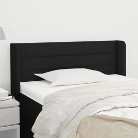 Kopfteil aus schwarzem Stoff, 83 x 16 x 78/88 cm von vidaXL, Kopf- und Fußteile - Ref: Foro24-3118884, Preis: 45,62 €, Rabatt: %