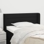 Kopfteil aus schwarzem Stoff, 83 x 16 x 78/88 cm von vidaXL, Kopf- und Fußteile - Ref: Foro24-3118884, Preis: 46,27 €, Rabatt: %
