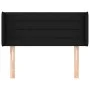 Cabecero de tela negro 83x16x78/88 cm de vidaXL, Cabeceros y pies de cama - Ref: Foro24-3118884, Precio: 45,58 €, Descuento: %