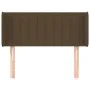 Kopfteil aus dunkelgrauem Stoff, 103 x 16 x 78/88 cm von vidaXL, Kopf- und Fußteile - Ref: Foro24-3118999, Preis: 42,69 €, Ra...