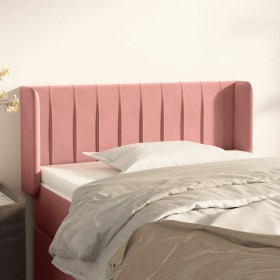 Rosa Samtkopfteil 103x16x78/88 cm von vidaXL, Kopf- und Fußteile - Ref: Foro24-3119053, Preis: 61,67 €, Rabatt: %