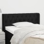 Kopfteil aus schwarzem Stoff, 93 x 16 x 78/88 cm von vidaXL, Kopf- und Fußteile - Ref: Foro24-3119088, Preis: 47,21 €, Rabatt: %