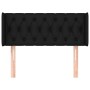 Kopfteil aus schwarzem Stoff, 93 x 16 x 78/88 cm von vidaXL, Kopf- und Fußteile - Ref: Foro24-3119088, Preis: 47,21 €, Rabatt: %