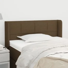 Dark gray fabric headboard 103x16x78/88 cm by vidaXL, Headboards and footboards - Ref: Foro24-3118761, Price: 53,66 €, Discou...