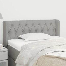 Kopfteil aus hellgrauem Stoff, 103 x 16 x 78/88 cm von vidaXL, Kopf- und Fußteile - Ref: Foro24-3119094, Preis: 48,21 €, Raba...