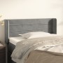 Light gray velvet headboard 103x16x78/88 cm by vidaXL, Headboards and footboards - Ref: Foro24-3118950, Price: 41,90 €, Disco...