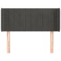 Dunkelgraues Samtkopfteil 103x16x78/88 cm von vidaXL, Kopf- und Fußteile - Ref: Foro24-3119049, Preis: 56,92 €, Rabatt: %