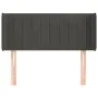 Dunkelgraues Samtkopfteil 103x16x78/88 cm von vidaXL, Kopf- und Fußteile - Ref: Foro24-3119049, Preis: 52,49 €, Rabatt: %