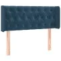 Dunkelblaues Samtkopfteil 93x16x78/88 cm von vidaXL, Kopf- und Fußteile - Ref: Foro24-3119144, Preis: 55,87 €, Rabatt: %