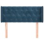 Dunkelblaues Samtkopfteil 93x16x78/88 cm von vidaXL, Kopf- und Fußteile - Ref: Foro24-3119144, Preis: 56,79 €, Rabatt: %