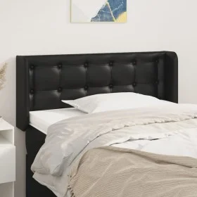 Kopfteil aus schwarzem Kunstleder, 93 x 16 x 78/88 cm von vidaXL, Kopf- und Fußteile - Ref: Foro24-3118846, Preis: 43,95 €, R...