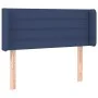 Kopfteil aus blauem Stoff, 93 x 16 x 78/88 cm von vidaXL, Kopf- und Fußteile - Ref: Foro24-3118896, Preis: 54,97 €, Rabatt: %