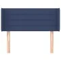 Kopfteil aus blauem Stoff, 93 x 16 x 78/88 cm von vidaXL, Kopf- und Fußteile - Ref: Foro24-3118896, Preis: 54,97 €, Rabatt: %