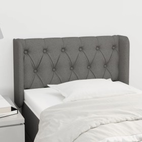 Kopfteil aus dunkelgrauem Stoff, 83 x 16 x 78/88 cm von vidaXL, Kopf- und Fußteile - Ref: Foro24-3119079, Preis: 48,71 €, Rab...