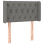 Kopfteil aus dunkelgrauem Stoff, 83 x 16 x 78/88 cm von vidaXL, Kopf- und Fußteile - Ref: Foro24-3119079, Preis: 48,71 €, Rab...
