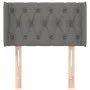 Dark gray fabric headboard 83x16x78/88 cm by vidaXL, Headboards and footboards - Ref: Foro24-3119079, Price: 49,50 €, Discoun...