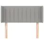 Cabecero de tela gris claro 103x16x78/88 cm de vidaXL, Cabeceros y pies de cama - Ref: Foro24-3118996, Precio: 47,46 €, Descu...