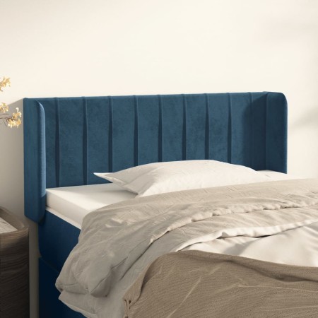 Dunkelblaues Samtkopfteil 83x16x78/88 cm von vidaXL, Kopf- und Fußteile - Ref: Foro24-3119040, Preis: 42,31 €, Rabatt: %