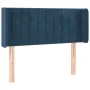Cabecero de terciopelo azul oscuro 83x16x78/88 cm de vidaXL, Cabeceros y pies de cama - Ref: Foro24-3119040, Precio: 40,54 €,...