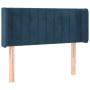 Dunkelblaues Samtkopfteil 83x16x78/88 cm von vidaXL, Kopf- und Fußteile - Ref: Foro24-3119040, Preis: 42,31 €, Rabatt: %