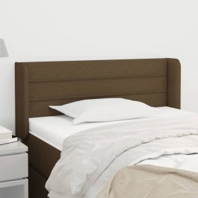 Dark gray fabric headboard 103x16x78/88 cm by vidaXL, Headboards and footboards - Ref: Foro24-3118901, Price: 49,36 €, Discou...