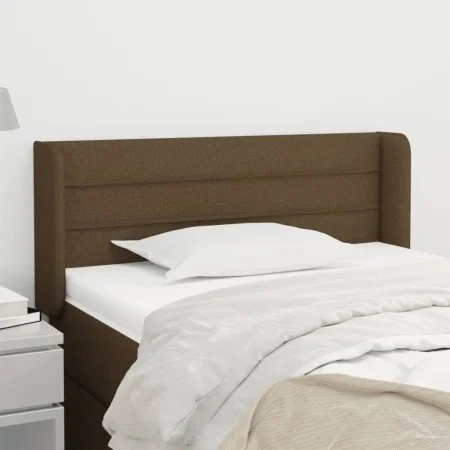 Kopfteil aus dunkelgrauem Stoff, 103 x 16 x 78/88 cm von vidaXL, Kopf- und Fußteile - Ref: Foro24-3118901, Preis: 48,62 €, Ra...