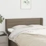 Taupe gray fabric headboard 147x16x78/88 cm by vidaXL, Headboards and footboards - Ref: Foro24-3118910, Price: 73,43 €, Disco...