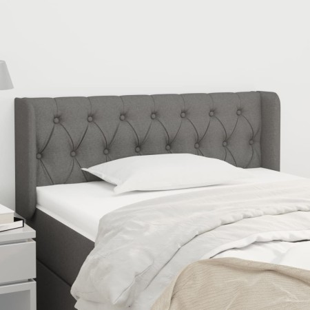 Kopfteil aus dunkelgrauem Stoff, 103 x 16 x 78/88 cm von vidaXL, Kopf- und Fußteile - Ref: Foro24-3119095, Preis: 49,57 €, Ra...
