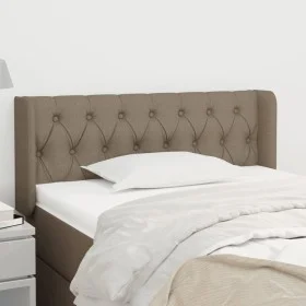 Cabecero de tela gris taupe 93x16x78/88 cm de vidaXL, Cabeceros y pies de cama - Ref: Foro24-3119090, Precio: 51,07 €, Descue...