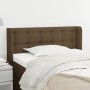 Kopfteil aus dunkelgrauem Stoff, 103 x 16 x 78/88 cm von vidaXL, Kopf- und Fußteile - Ref: Foro24-3119195, Preis: 42,74 €, Ra...