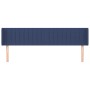 Kopfteil aus blauem Stoff, 183 x 16 x 78/88 cm von vidaXL, Kopf- und Fußteile - Ref: Foro24-3119026, Preis: 66,89 €, Rabatt: %