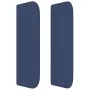Cabecero de tela azul 183x16x78/88 cm de vidaXL, Cabeceros y pies de cama - Ref: Foro24-3119026, Precio: 64,88 €, Descuento: %