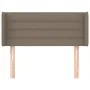 Cabecero de tela gris taupe 103x16x78/88 cm de vidaXL, Cabeceros y pies de cama - Ref: Foro24-3118902, Precio: 41,16 €, Descu...
