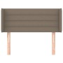 Kopfteil aus taupegrauem Stoff, 103 x 16 x 78/88 cm von vidaXL, Kopf- und Fußteile - Ref: Foro24-3118902, Preis: 42,45 €, Rab...