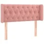 Cabecero de terciopelo rosa 93x16x78/88 cm de vidaXL, Cabeceros y pies de cama - Ref: Foro24-3119145, Precio: 65,86 €, Descue...