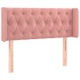 Rosa Samtkopfteil 93x16x78/88 cm von vidaXL, Kopf- und Fußteile - Ref: Foro24-3119145, Preis: 67,18 €, Rabatt: %
