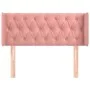 Cabecero de terciopelo rosa 93x16x78/88 cm de vidaXL, Cabeceros y pies de cama - Ref: Foro24-3119145, Precio: 65,86 €, Descue...